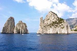Capri - i Faraglioni