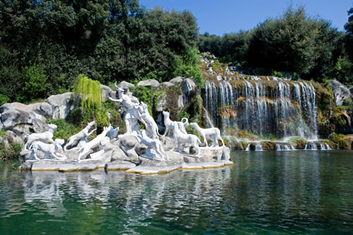 The Royal Palace of Caserta - Waterfalls